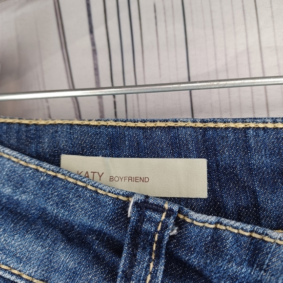 Kut From The Kloth Katy Boyfriend Blue Denim Jeans - Picture 4 of 13